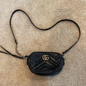 Black Gucci Purse